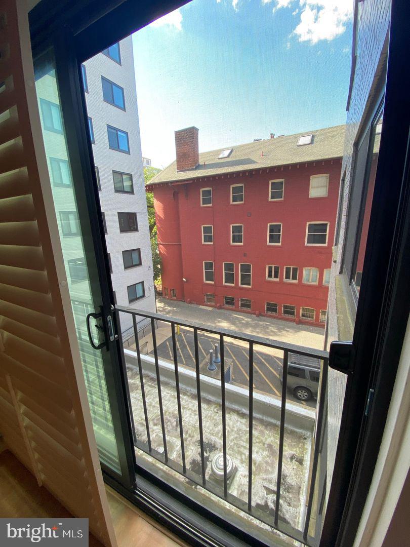 1601 18th Street Northwest, Unit 406 Washington, DC 20009 - Photo 4 of 30 View from Sliding Doors