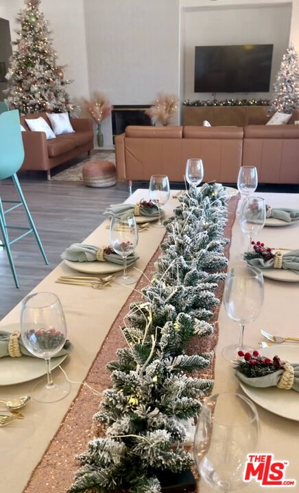 80718 Mountain Mesa Drive Indio, CA 92201 - Photo 23 of 43 a living room with a couch and a flat screen tv