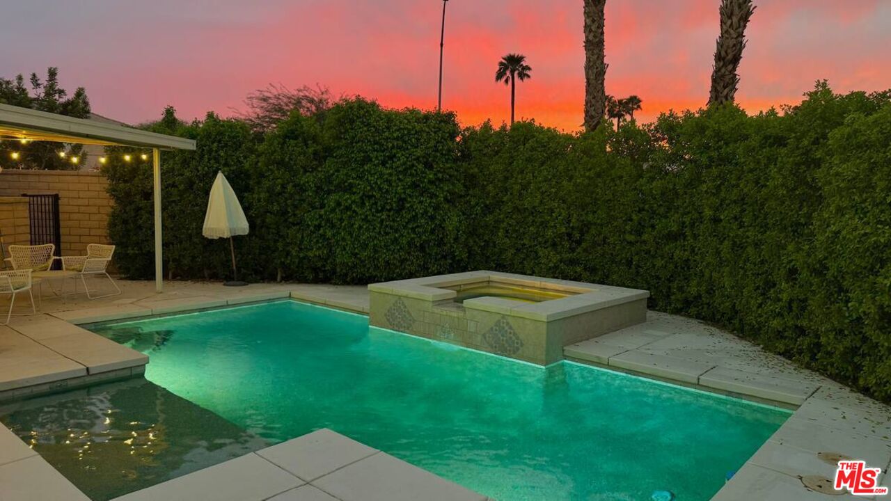 80718 Mountain Mesa Drive Indio, CA 92201 - Photo 41 of 43 a view of a backyard