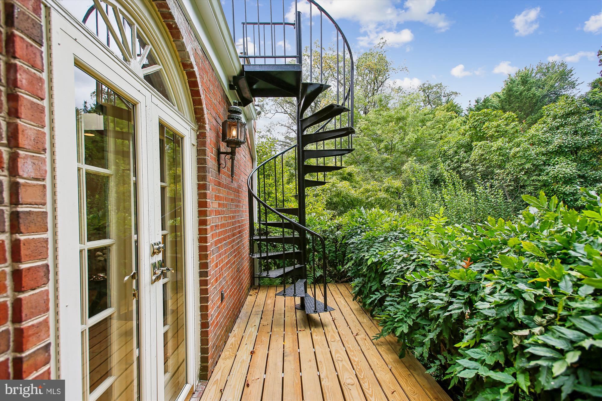 4016 Linnean Avenue Northwest Washington, DC 20008 - Photo 27 of 37 Staircase to Roof with Deck Potential