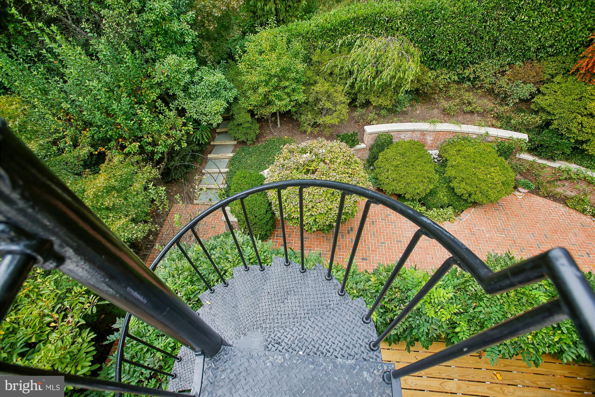 4016 Linnean Avenue Northwest Washington, DC 20008 - Photo 28 of 37 View from the Staircase