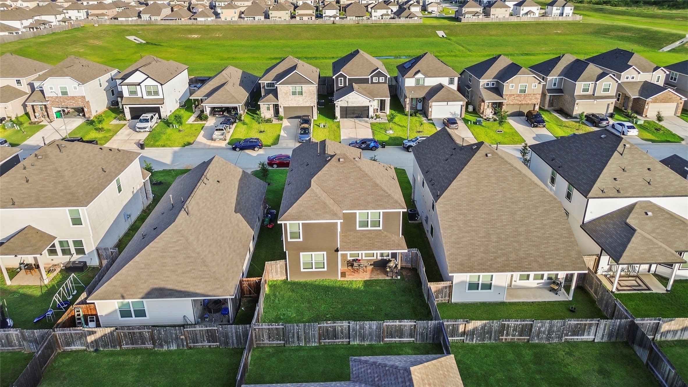 4831 Blue Jacaranda Way Spring, TX 77373 - Photo 24 of 24 an aerial view of a