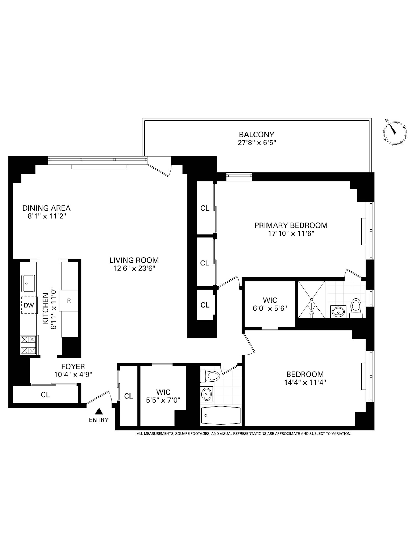 405 East 63rd Street, Unit 10H Manhattan, NY 10065 - Photo 9 of 9 a picture of a bench in a white building