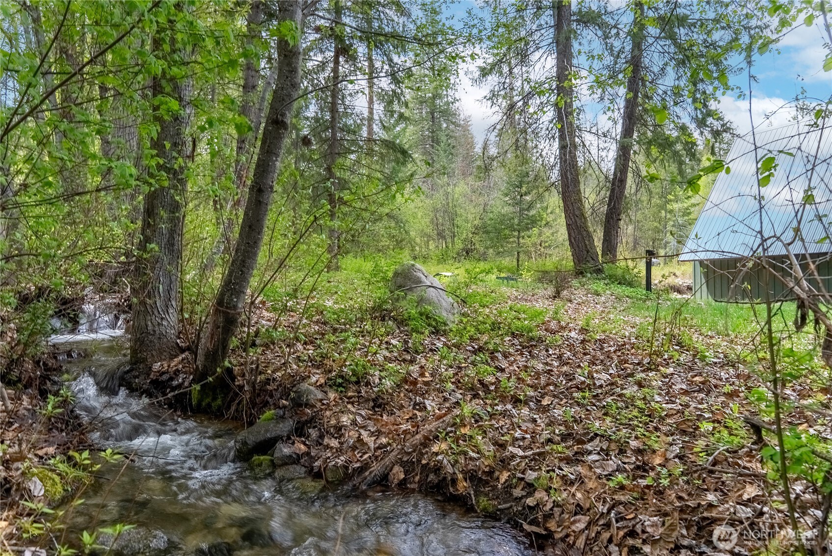 211 West Buttermilk Creek Road Twisp, WA 98856 - Photo 40 of 40 a view of a garden with plants and trees