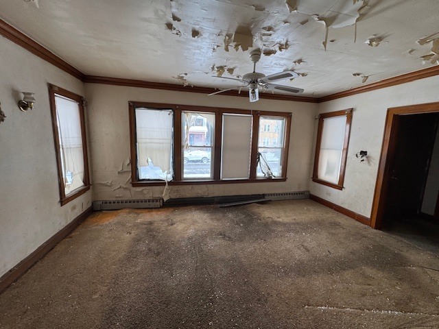 3053 North Kenneth Avenue Chicago, IL 60641 - Photo 2 of 10 wooden floor in an empty room with a window