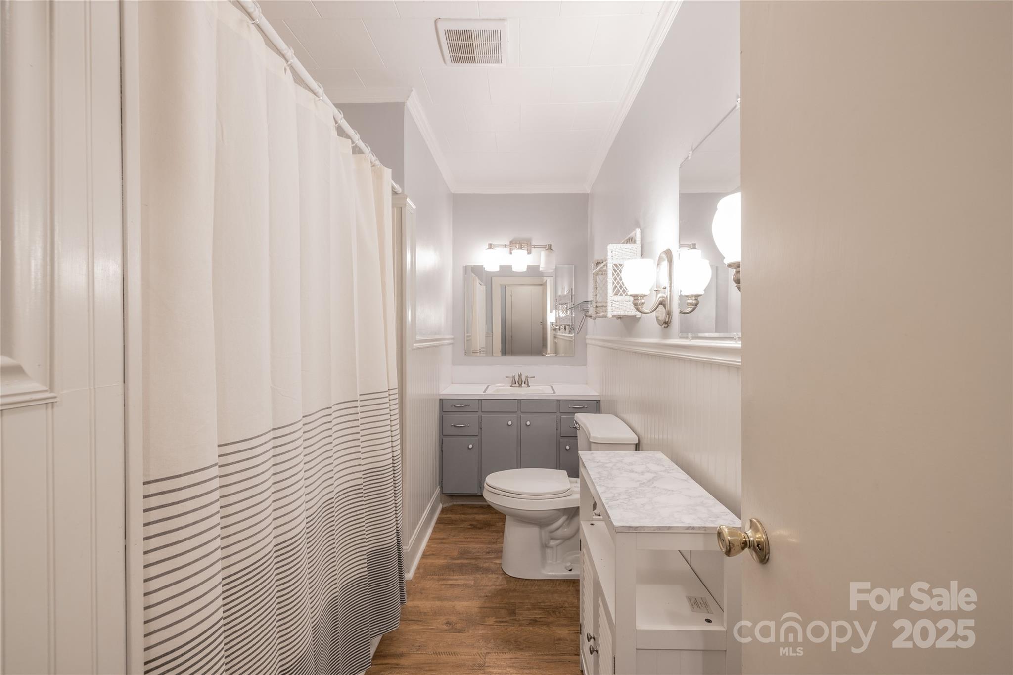 80 Pine Street Badin, NC 28009 - Photo 28 of 42 a bathroom with a sink a toilet and shower