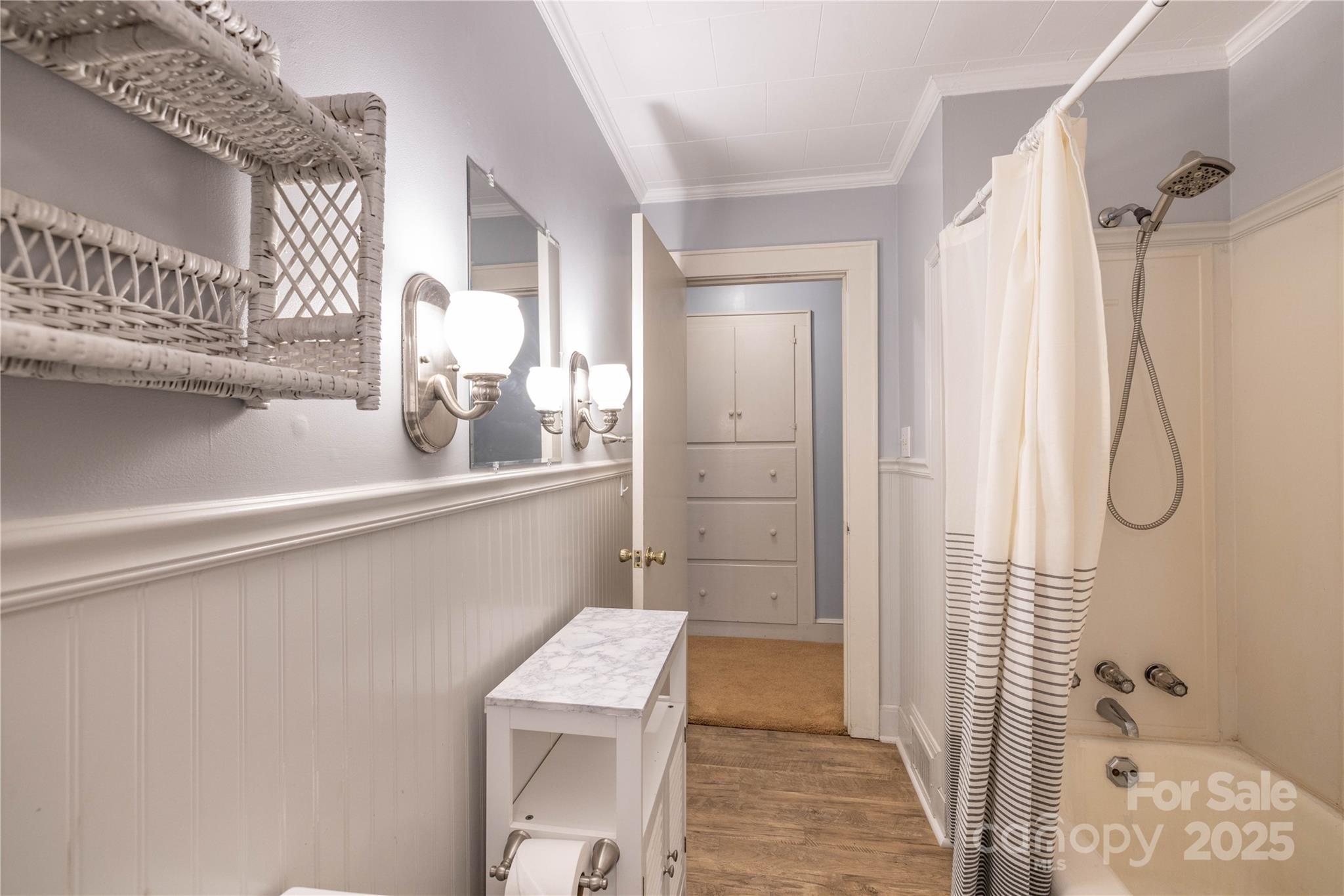 80 Pine Street Badin, NC 28009 - Photo 29 of 42 a bathroom with a sink and mirror