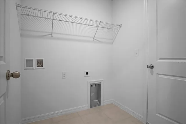 a view of a room with shelf