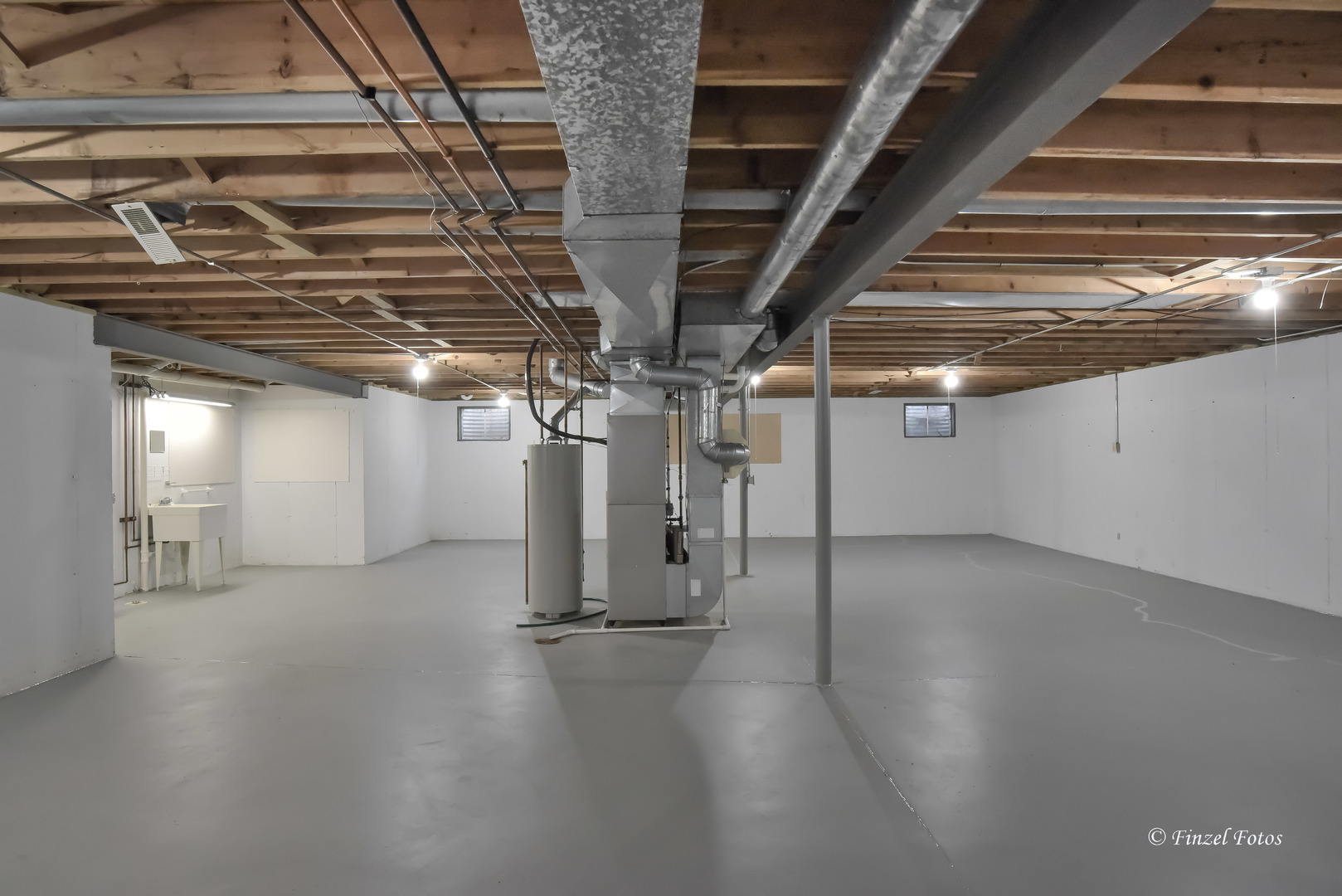 691 Canyon Lane Elgin, IL 60123 - Photo 15 of 17 a view of a room with wooden walls