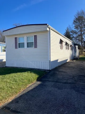 a backyard of a house