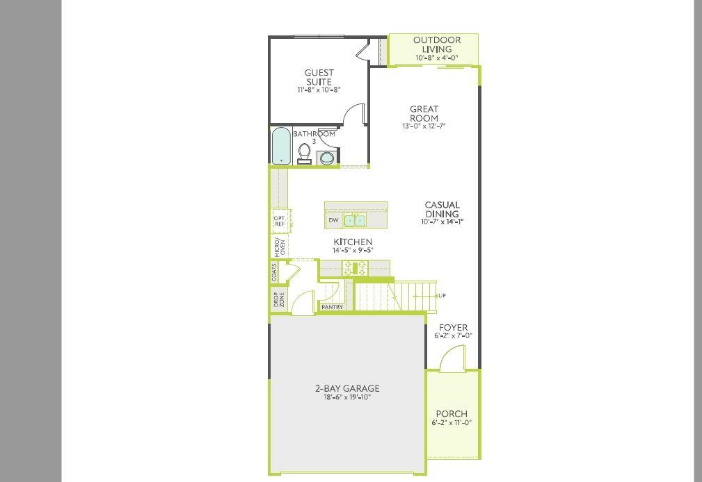 7908 Sofiana Avenue Raleigh, NC 27617 - Photo 21 of 26 a picture of a wall with a white wall and a painting