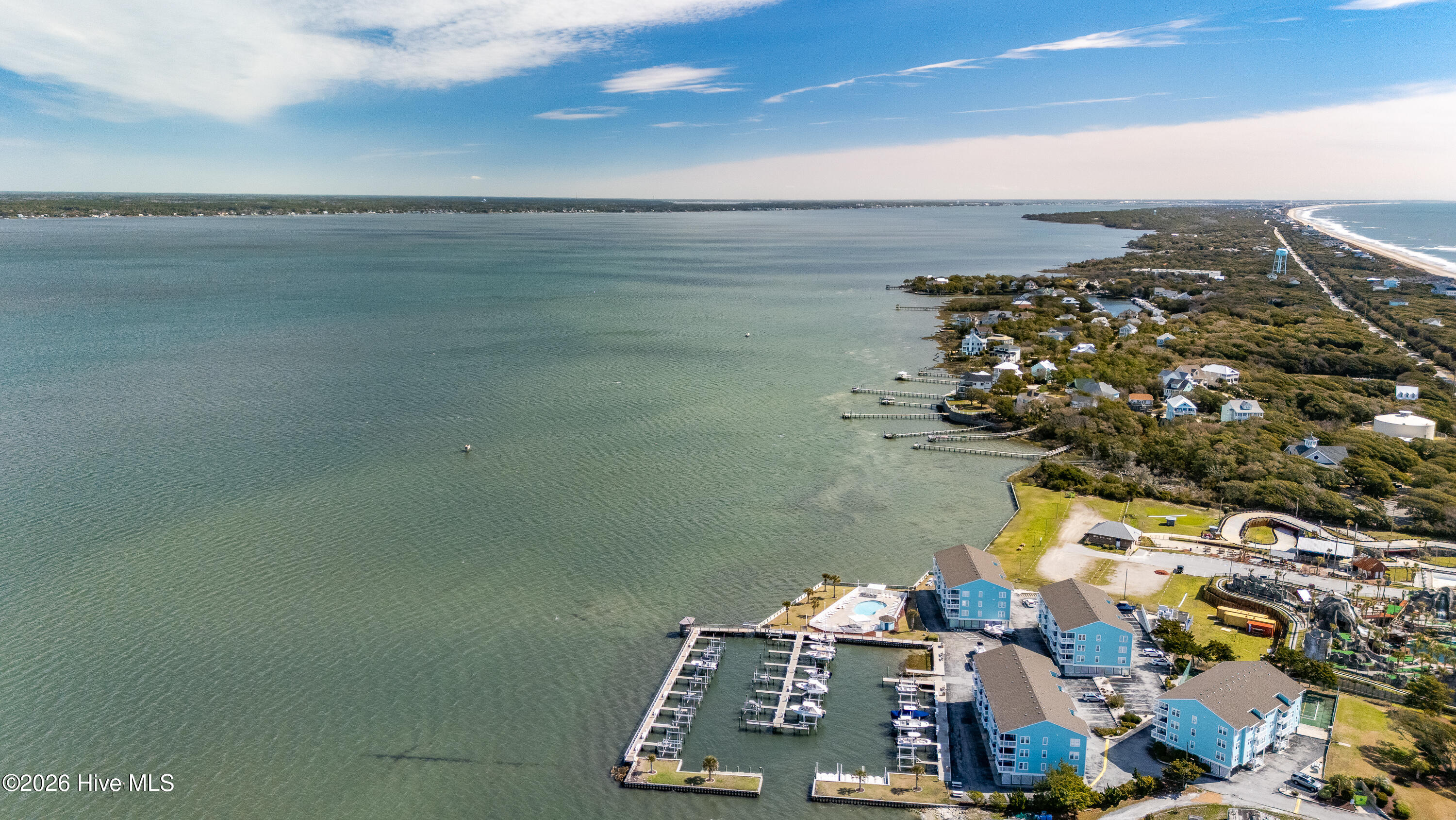 1010 Salter Path Road, Unit 33 Indian Beach, NC 28512 - Photo 43 of 52 aerial sound views