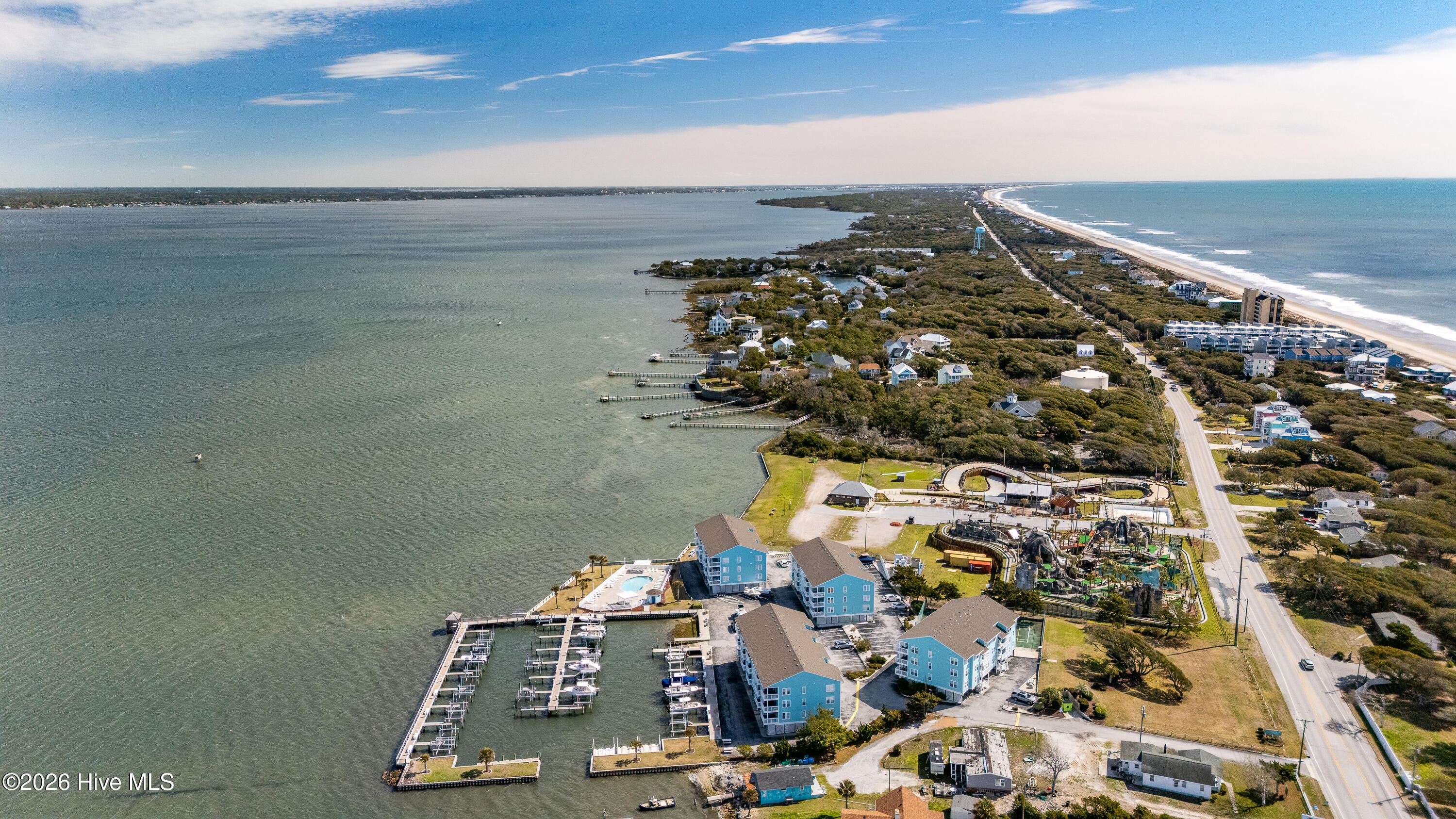 1010 Salter Path Road, Unit 33 Indian Beach, NC 28512 - Photo 44 of 52 aerial sound views