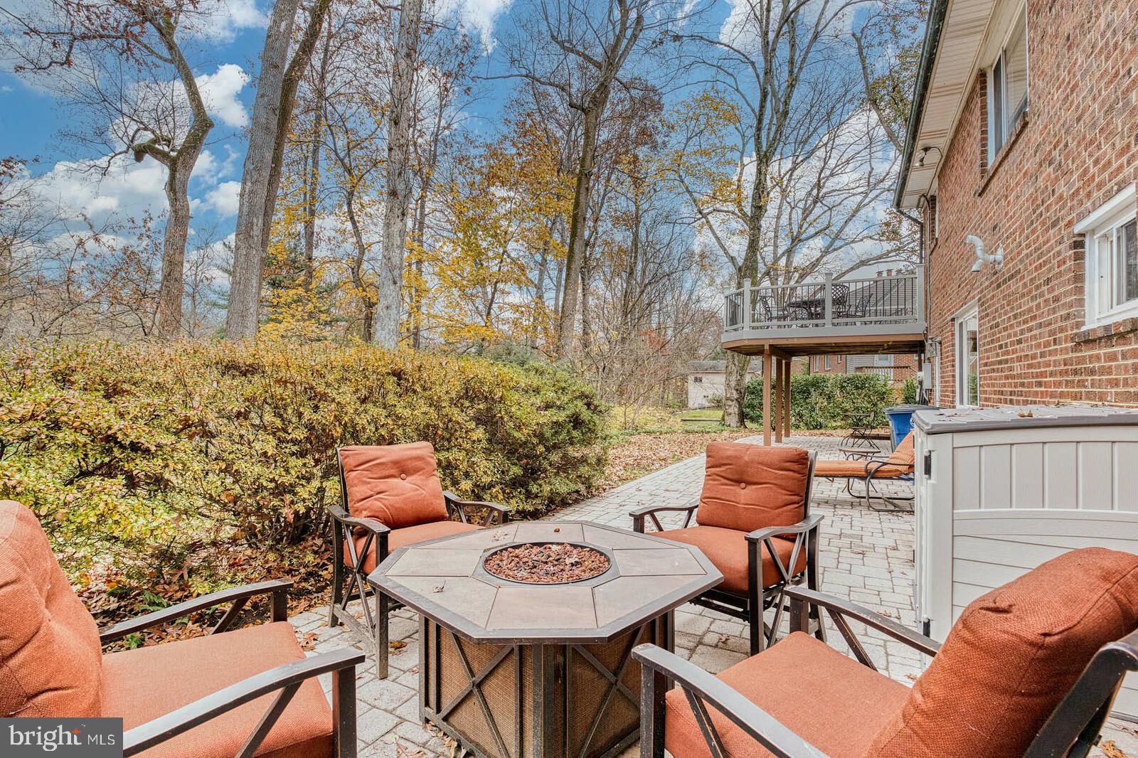 1912 Pagebrook Road Silver Spring, MD 20903 - Photo 39 of 52 a outdoor dining space with furniture and wooden floor