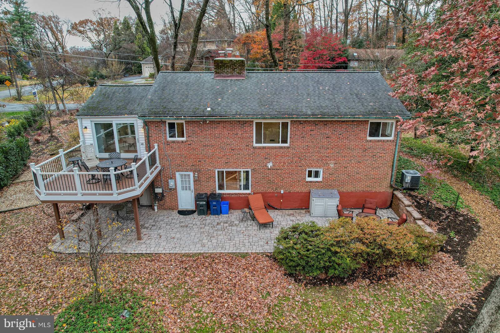 1912 Pagebrook Road Silver Spring, MD 20903 - Photo 43 of 52 a aerial view of a house with table and chairs