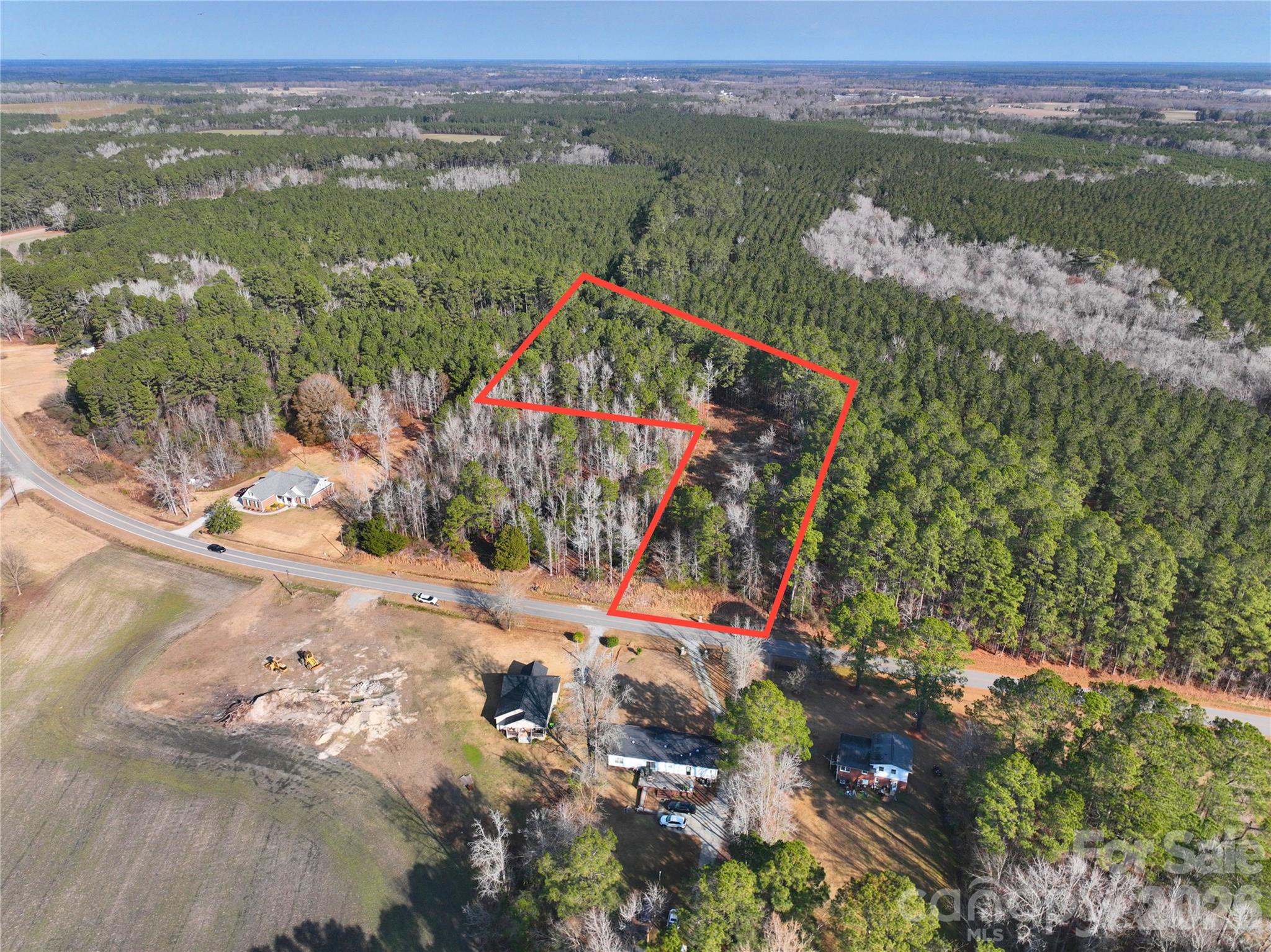 0 Mattocks Road Maysville, NC 28555 - Photo 14 of 25 a view of a lake with a mountain in the background