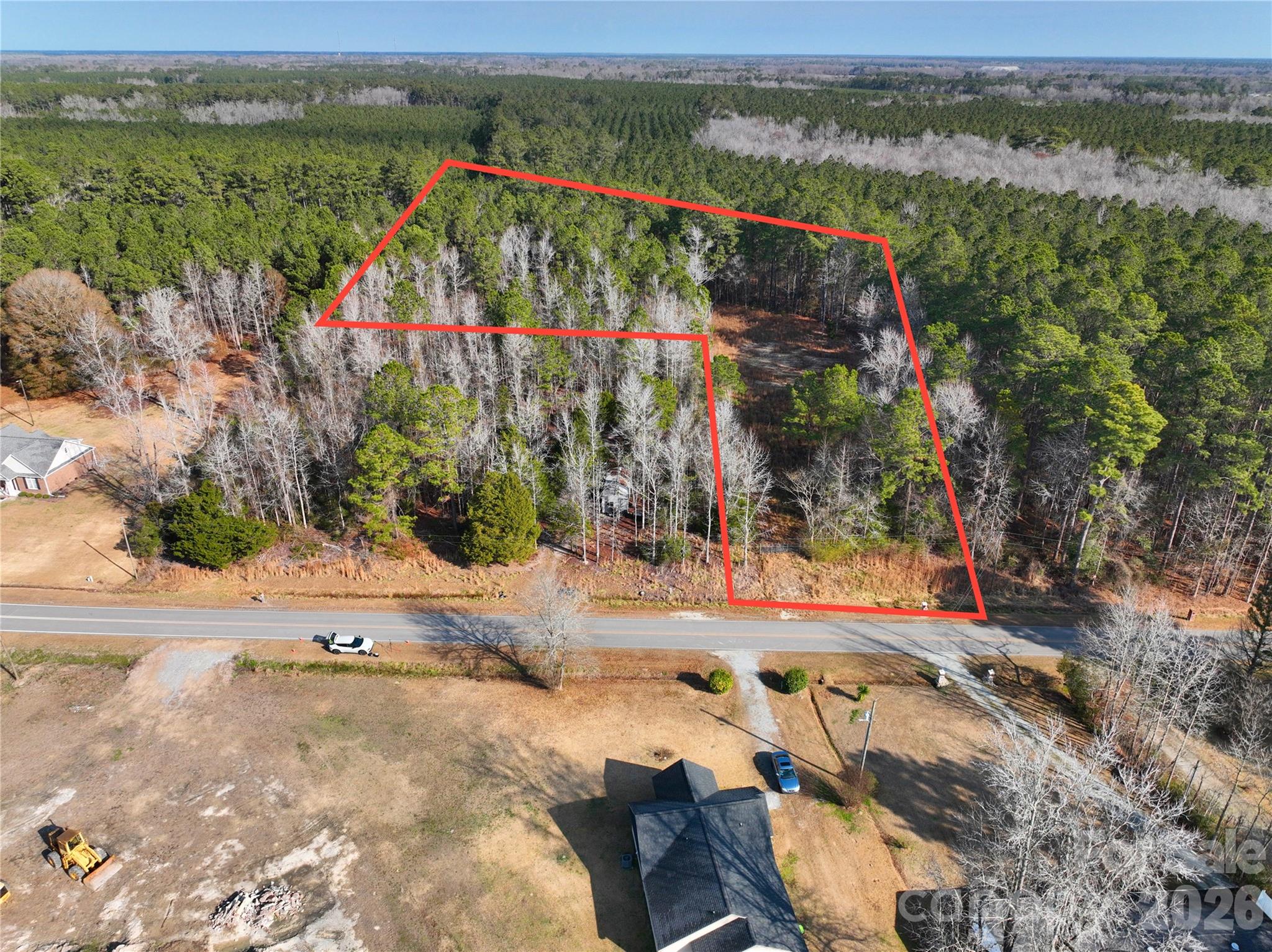 0 Mattocks Road Maysville, NC 28555 - Photo 18 of 25 an aerial view of beach and residential houses