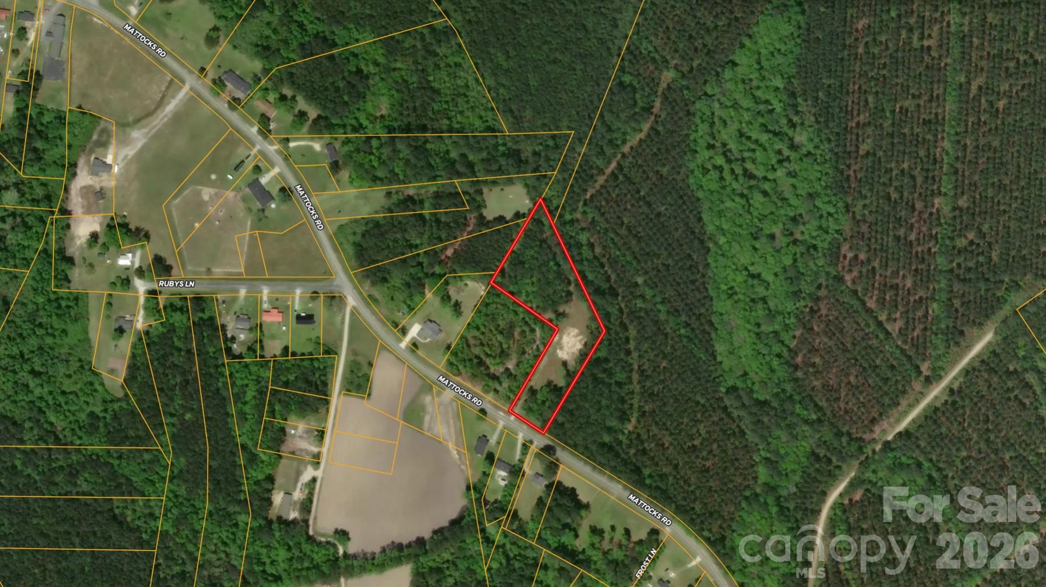 0 Mattocks Road Maysville, NC 28555 - Photo 21 of 25 a bird view of a house