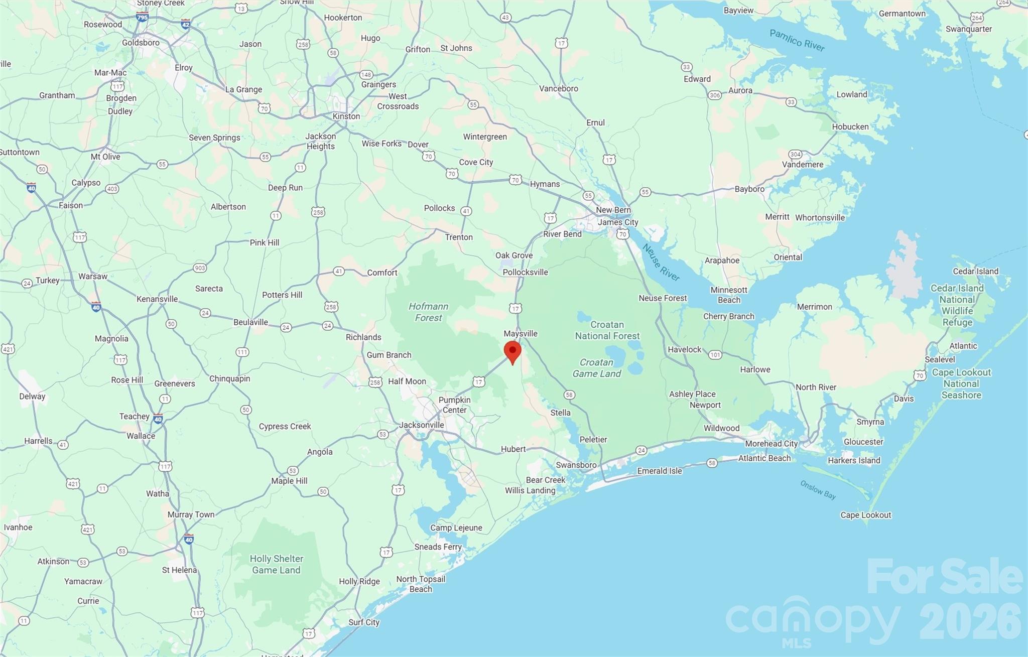 0 Mattocks Road Maysville, NC 28555 - Photo 25 of 25 a view of a white building