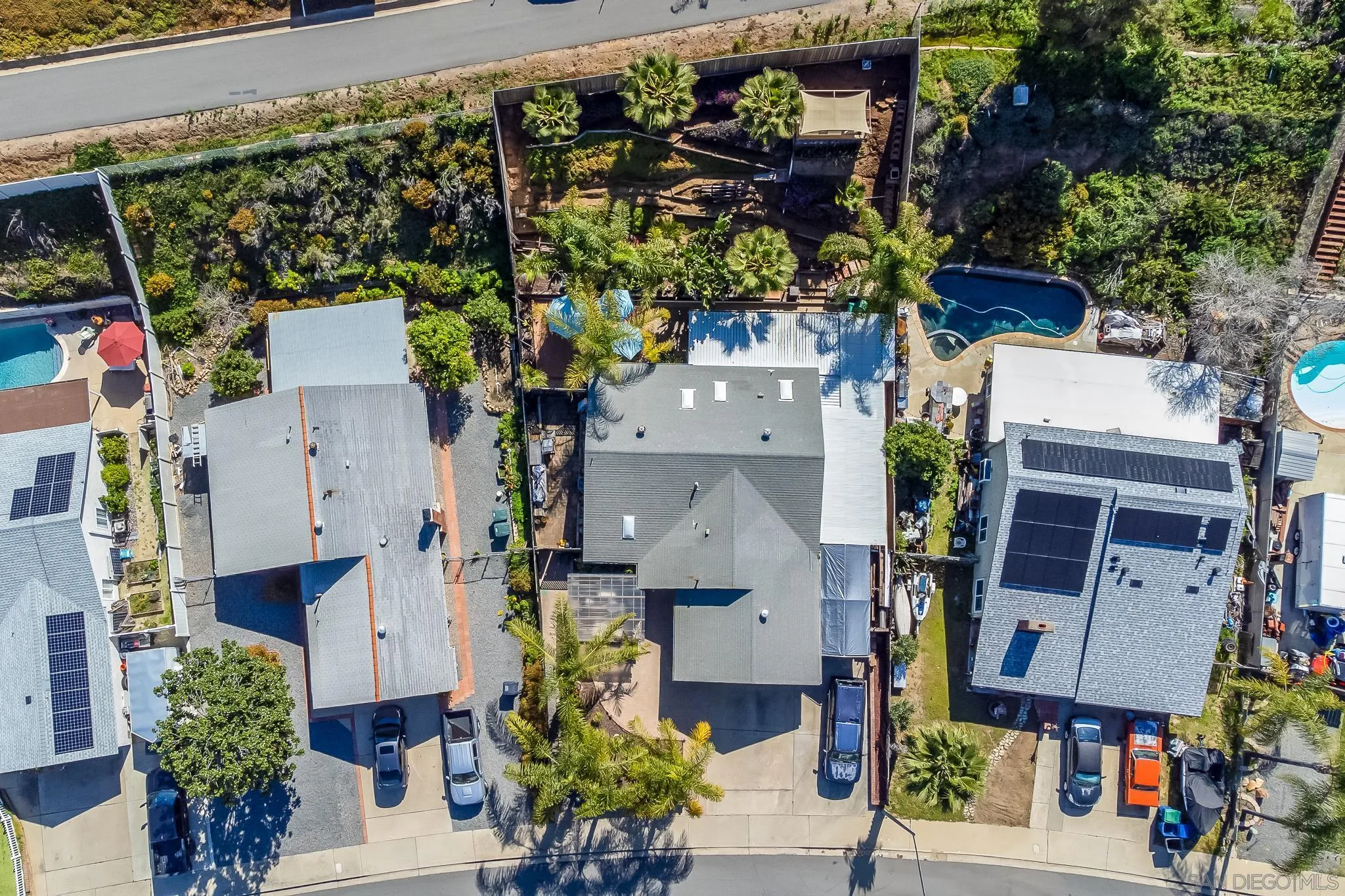 8537 Cordial Road El Cajon, CA 92021 - Photo 36 of 37 an aerial view of multiple house