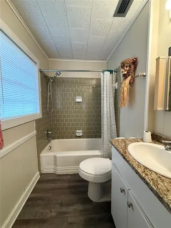 a bathroom with a sink a toilet and a bathtub