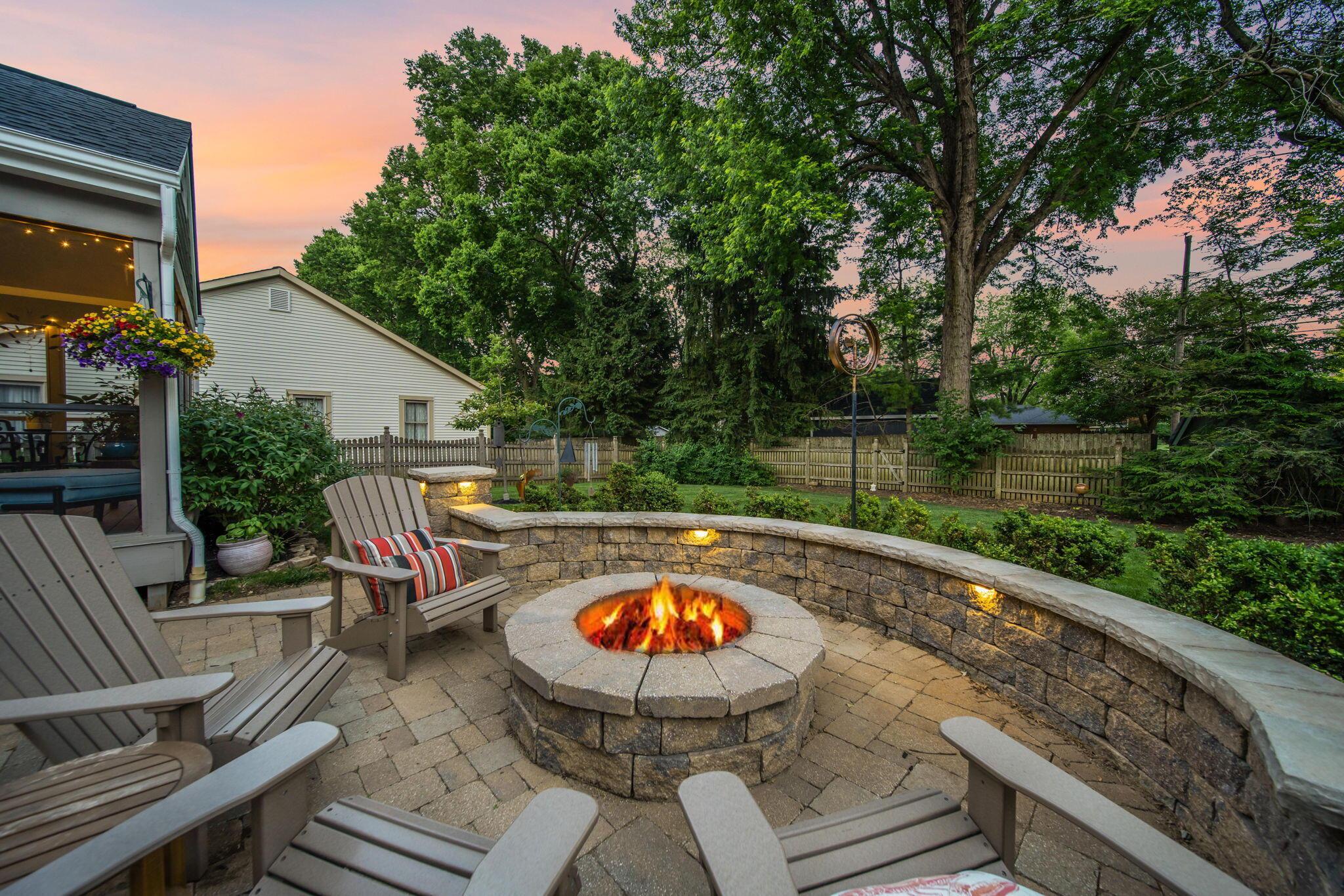 3377 River Narrows Road Hilliard, OH 43026 - Photo 79 of 94 Backyard - Evening Images