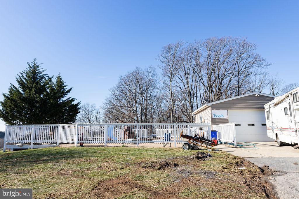 10510 Fountain School Road Union Bridge, MD 21791 - Photo 34 of 47 Fenced in pool & pool house/garage