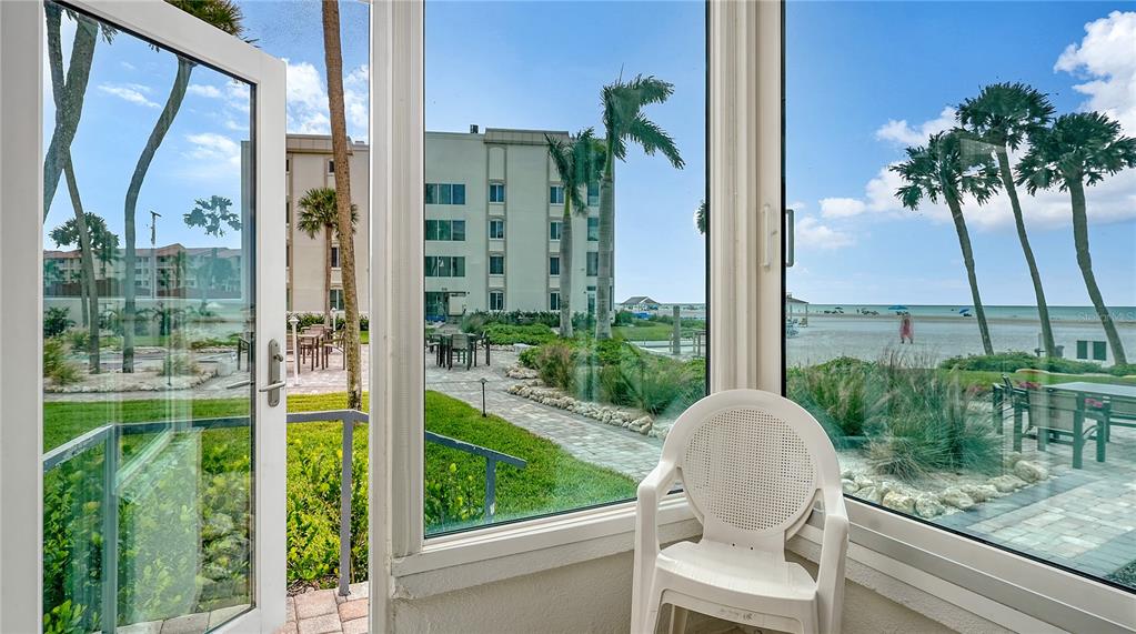 6144 Midnight Pass Road, Unit 2N Sarasota, FL 34242 - Photo 3 of 53 a view of balcony with furniture