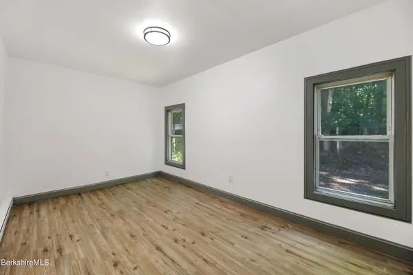 wooden floor in an empty room