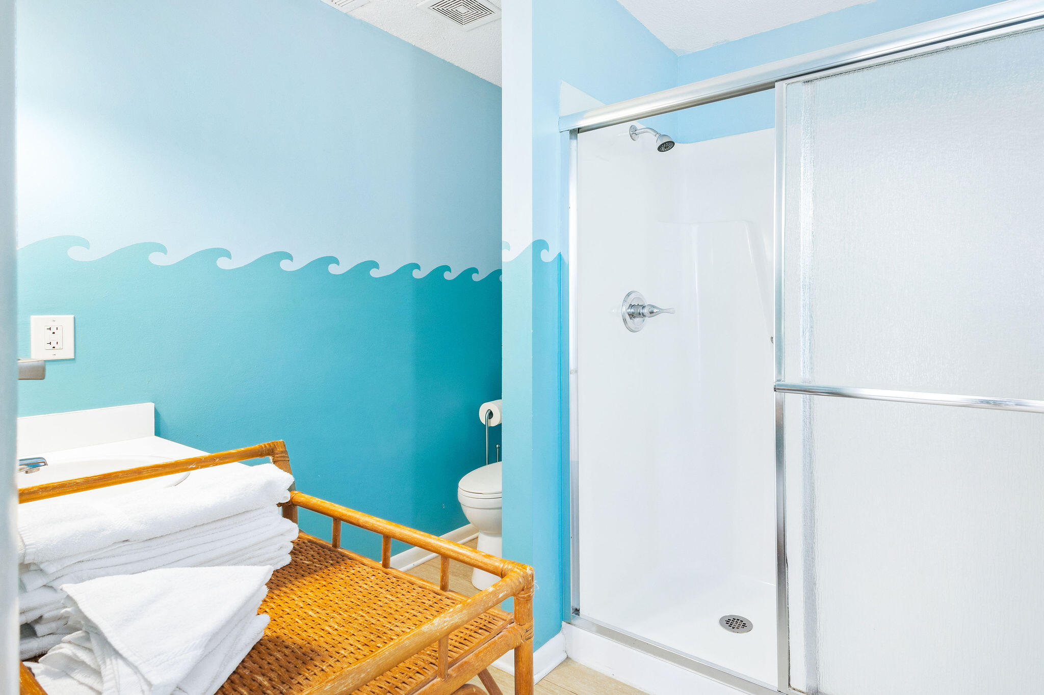 81 San Juan Avenue Santa Rosa Beach, FL 32459 - Photo 16 of 33 a bathroom with a tub and shower