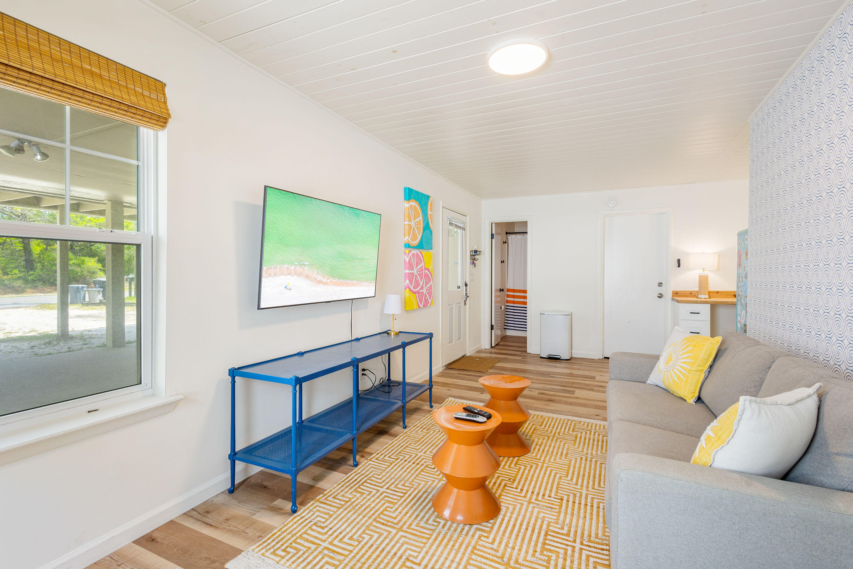 81 San Juan Avenue Santa Rosa Beach, FL 32459 - Photo 24 of 33 a bedroom with furniture and a window