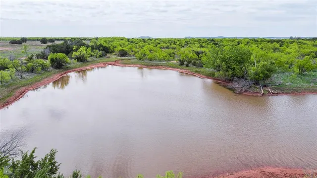 a view of a lake with outdoor space