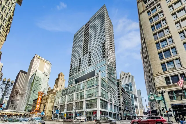 a front view of a building