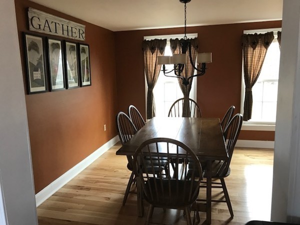 720 East Hill Road East Oakham, MA 01068 - Photo 11 of 25 a view of a dining room with furniture and window