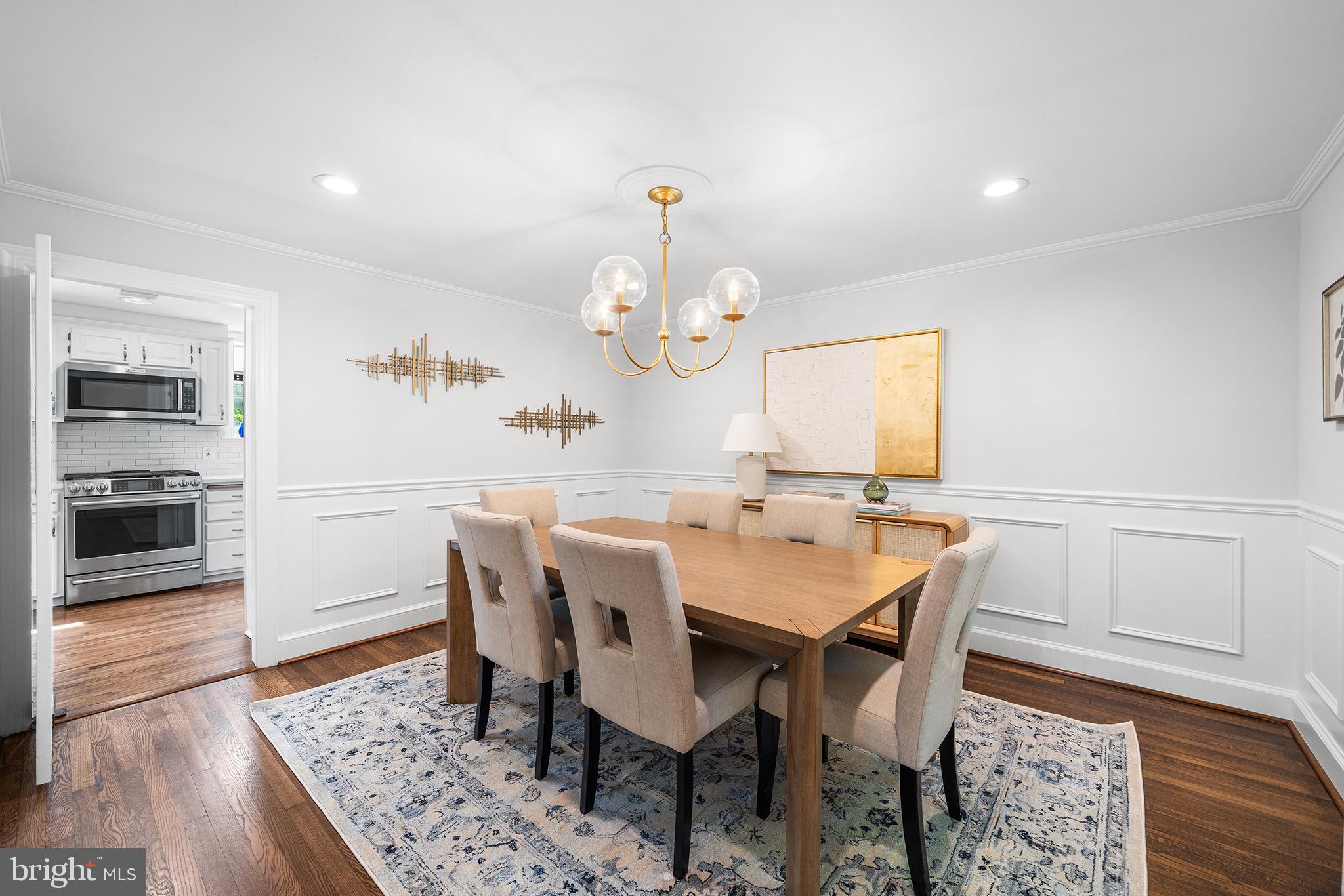 2 Forest Road Wayne, PA 19087 - Photo 4 of 33 Elegant dining space with modern charm.