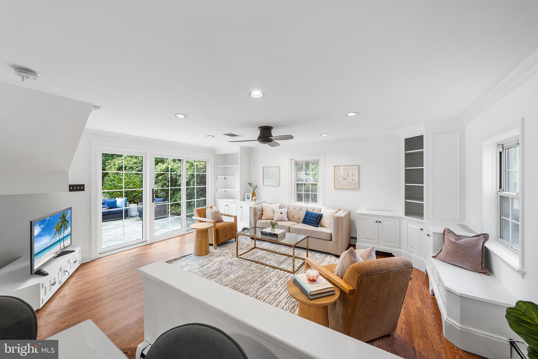 2 Forest Road Wayne, PA 19087 - Photo 8 of 33 Family room with access to rear patio