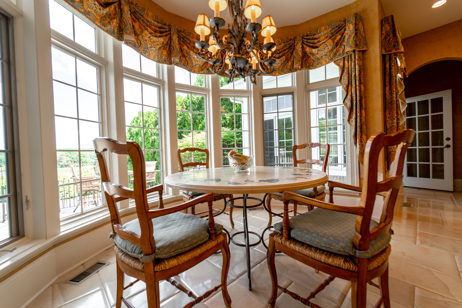 228 East Goodenow Road Beecher, IL 60401 - Photo 24 of 79 a view of a dining room with furniture window and outside view