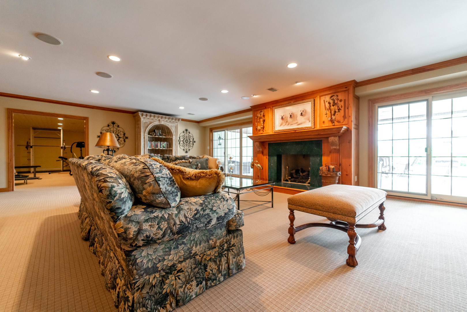 228 East Goodenow Road Beecher, IL 60401 - Photo 49 of 79 a living room with furniture or fireplace and a large window