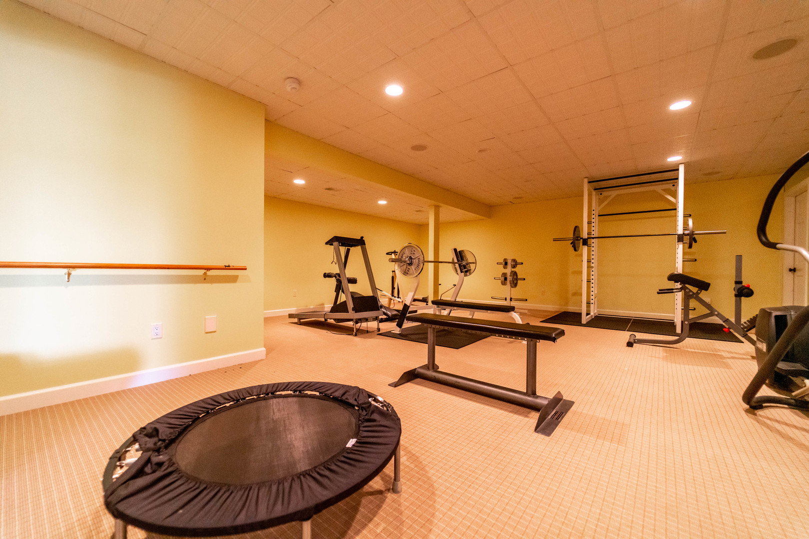 228 East Goodenow Road Beecher, IL 60401 - Photo 50 of 79 a view of a room with gym equipment