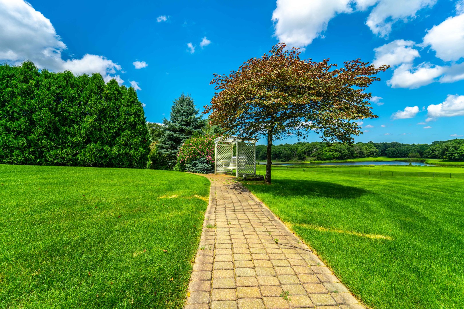 228 East Goodenow Road Beecher, IL 60401 - Photo 71 of 79 a view of a park with large trees