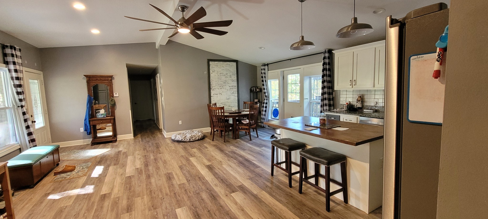 408 Sandy Road Dover, TN 37058 - Photo 3 of 24 a view of a livingroom with furniture window and wooden floor