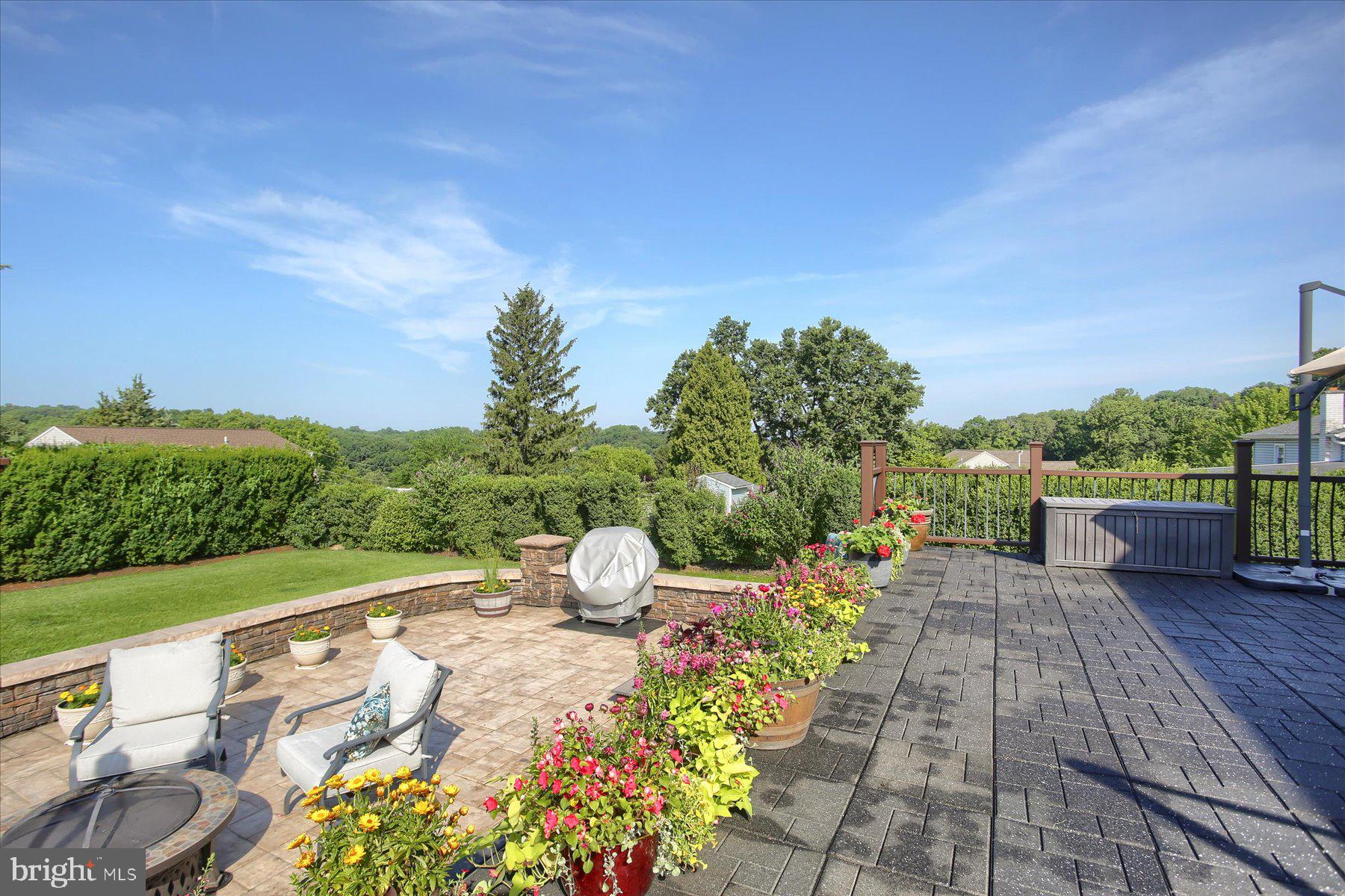 908 Sunnyside Road Hummelstown, PA 17036 - Photo 34 of 41 a view of a terrace with couches and sky view