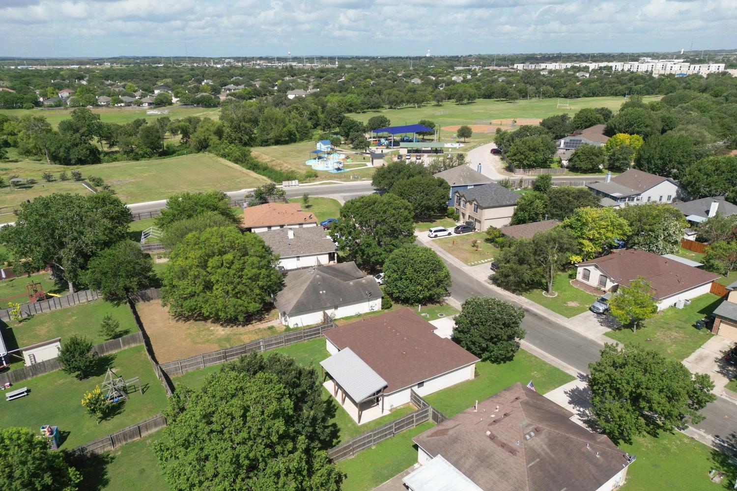 521 Britni Loop Kyle, TX 78640 - Photo 17 of 23 an aerial view of multiple house