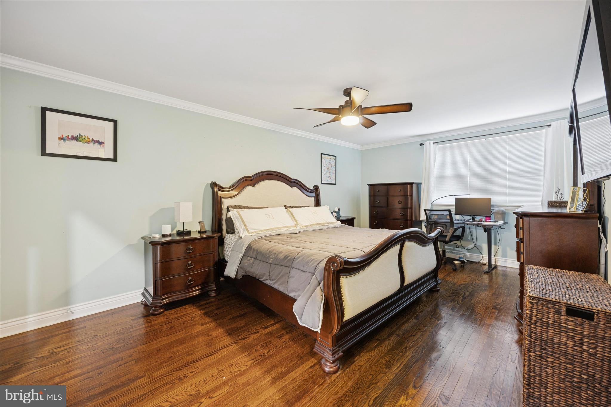 740 Grant Road Mount Laurel, NJ 08054 - Photo 26 of 35 a bedroom with furniture and wooden floor