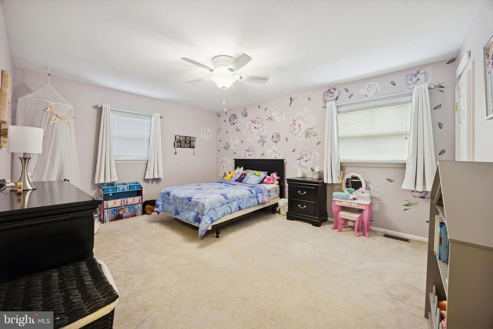 740 Grant Road Mount Laurel, NJ 08054 - Photo 33 of 35 a bedroom with a bed and wooden floor