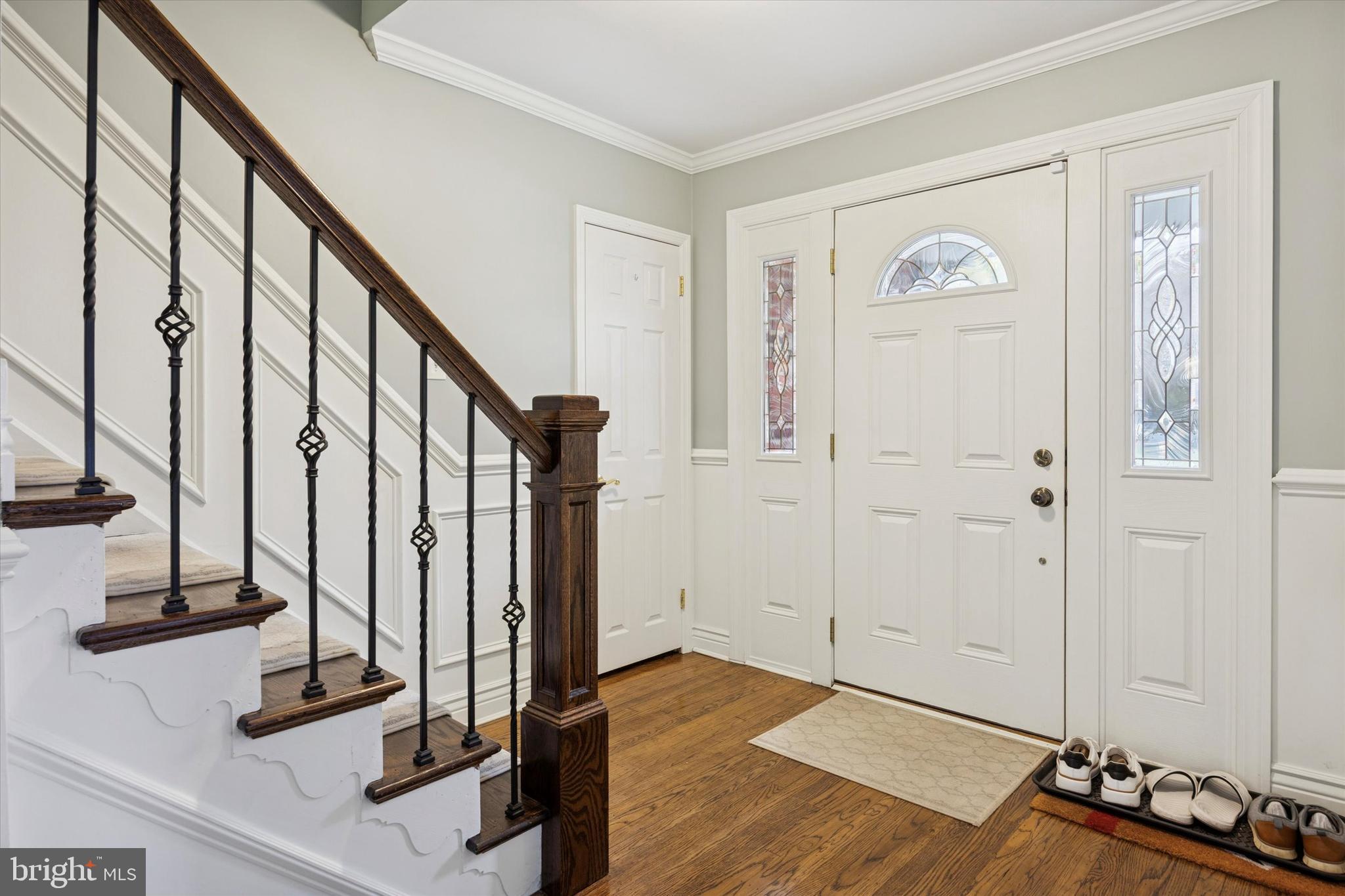 740 Grant Road Mount Laurel, NJ 08054 - Photo 4 of 35 a view of an entryway with wooden floor
