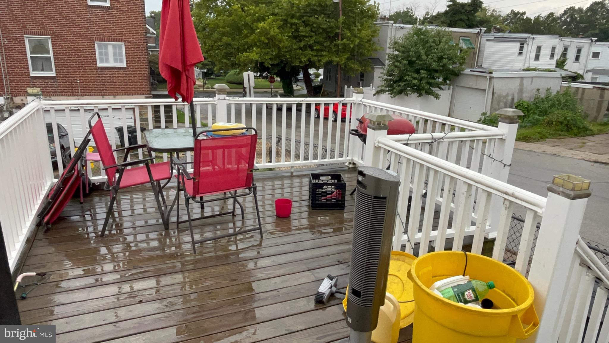 800 Bullock Avenue Lansdowne, PA 19050 - Photo 19 of 19 a view of balcony with wooden floor and outdoor seating