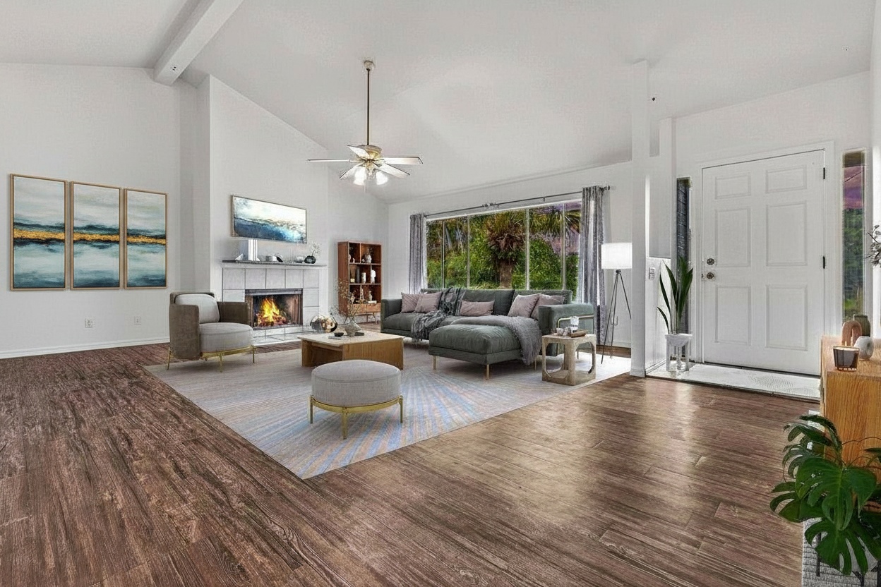 4806 Iiwi Road Kapaa, HI 96746 - Photo 1 of 30 a living room with furniture and a large window