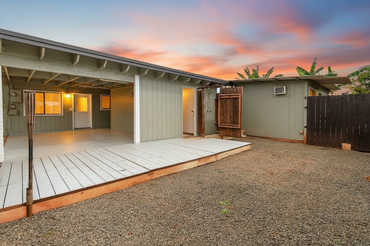 4806 Iiwi Road Kapaa, HI 96746 - Photo 14 of 30 view of a house with a backyard