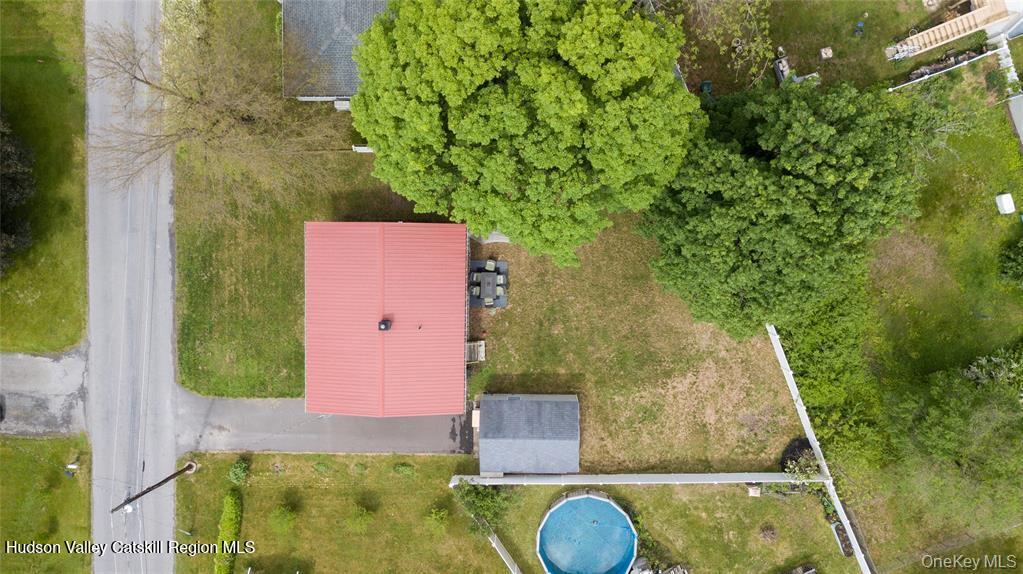 69 Mossybrook Road High Falls, NY 12440 - Photo 29 of 36 an aerial view of a house with a yard
